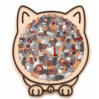 Patimori - Kedi Puzzle Yapboz Seti