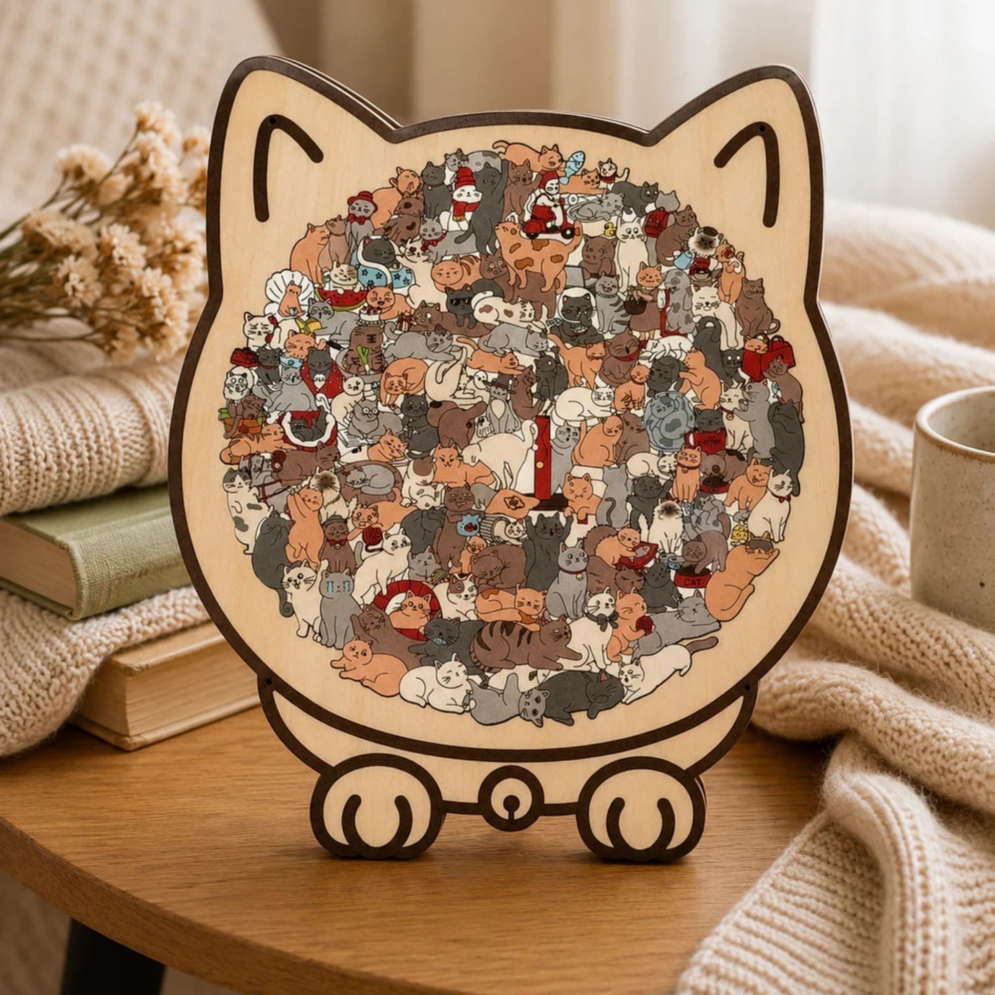 Patimori - Kedi Puzzle Yapboz Seti